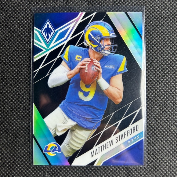 2022 Panini Phoenix Black Prizm /10 Ssp Matthew Stafford...